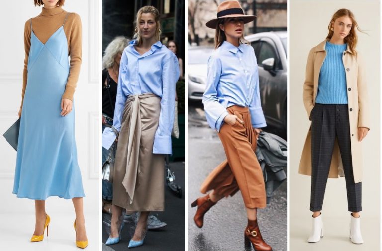 Color Inspo: Blue, Beige and Brown | MYSTERIES OF STYLE