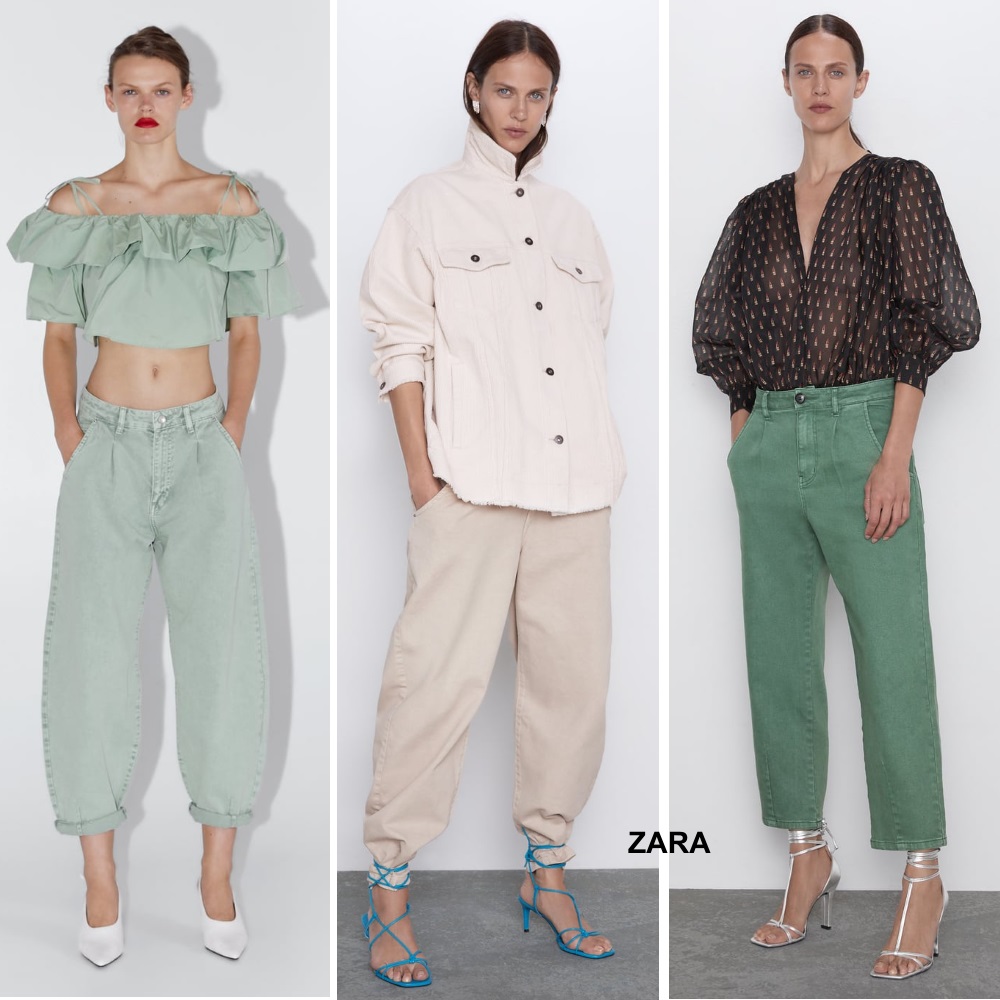 Zara discount slouchy pinzas