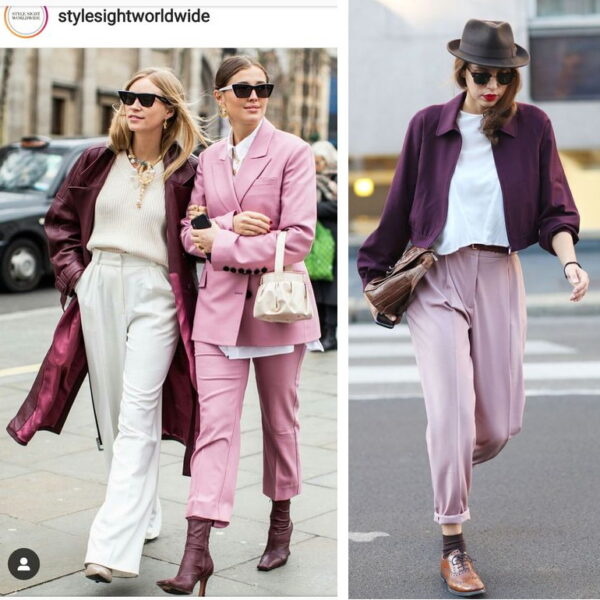 Color Inspo: Burgundy and Pink | MYSTERIES OF STYLE