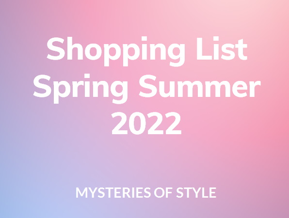Wardrobe basics spring 2022 guide